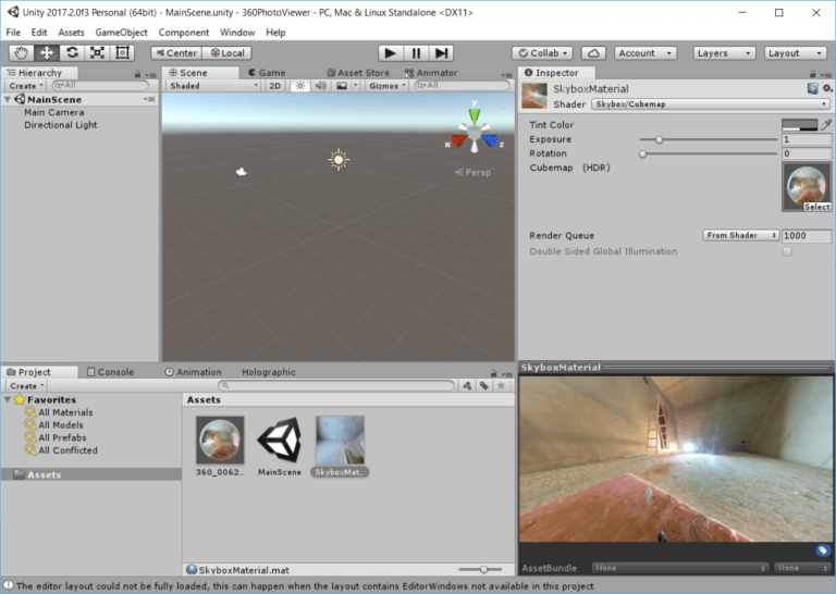 Project setting unity. Скайбокс 360 Юнити. Skybox Unity. Skybox material. Свой Skybox Unity.