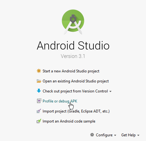 Arcore android studio как установить